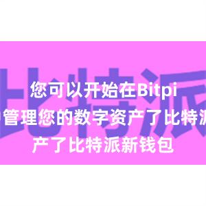 您可以开始在Bitpie钱包中管理您的数字资产了比特派新钱包